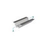 Profil, Eck-Profil AV-01-10, 10 - 11,3 mm LED Stripes, Aluminium, Weiß, Tiefe: 2000 mm, Breite: 29.5