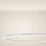 s.luce LED Ring Pendelleuchte rund Direkt oder Indirekt, Ø 120cm, Weiß