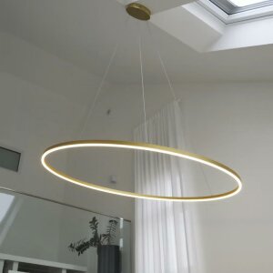 s.luce LED Ring Pendelleuchte rund Direkt oder Indirekt,...