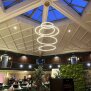 s.luce LED Ring Pendelleuchte rund Direkt oder Indirekt, Ø 80cm Gold