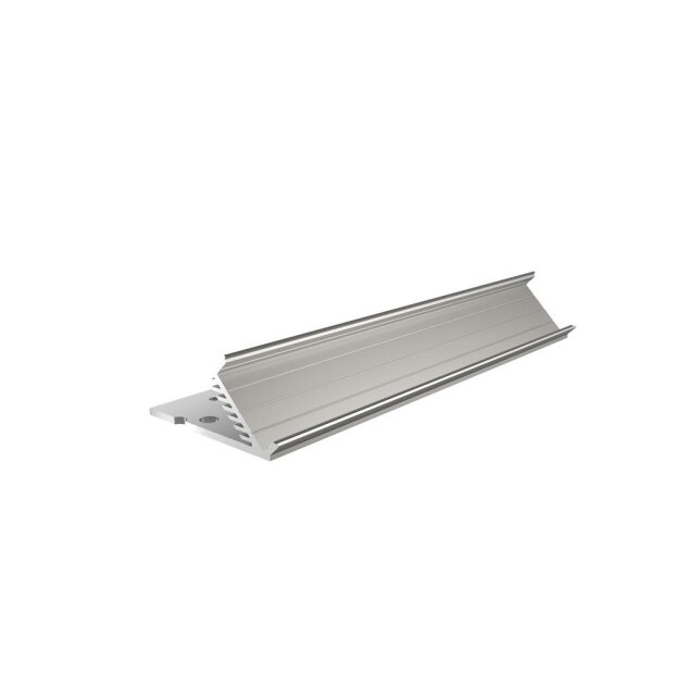 Profil, Winkel-Profil 45° AV-01-20, 22 mm LED Stripes, Aluminium, Tiefe: 2000 mm, Breite: 47 mm, Höh