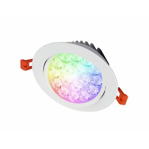 MiBoxer 9W Downlight RGB + CCT l ø135mm l 2.4 GHz,...