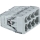 WAGO 2273-208 COMPACT-Verbindungsdosen 8x - klemme,für eindrähtige Leiter,max.2,5mm² (50 Stück)