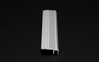 Profil, Treppenstufen-Profil AL-02-10, 10 - 11,3 mm LED Stripes, Aluminium, Silber, Eloxiert, Tiefe:
