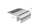 Profil, Treppenstufen-Profil AL-02-10, 10 - 11,3 mm LED Stripes, Aluminium, Silber, Eloxiert, Tiefe: