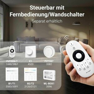 MiBoxer LED Funkdimmer (AC Triac RF+Push Dimmer) 300W | WiFi Ready | TRI-C1