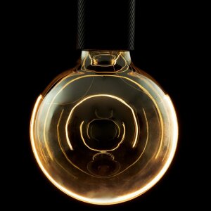 LED Illusion Globe 125 crescent top smokey grau|E27| 6 W...