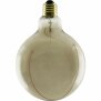 LED Illusion Globe 125 crescent top smokey grau|E27| 6 W (30 W)|320 Lm|1.900 K|