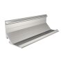 Profil, Eck-Profil AV-05-25, 25 mm LED Stripes (2x 12 mm), Aluminium, Silber, Eloxiert, Tiefe: 2000