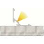 Profil, Eck-Profil AV-05-25, 25 mm LED Stripes (2x 12 mm), Aluminium, Silber, Eloxiert, Tiefe: 2000