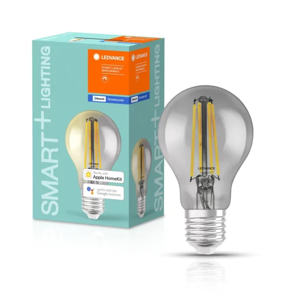 LEDVANCE Bluetooth SMART+ Filament Classic LED Lampe dimmbar (ex 44W) 6W / 2700K Warmweiß E27