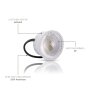 LED Modul 5W 60° 230V IP20 nicht dimmbar - Lichtfarbe: Kaltweiß 6000K