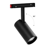 MiBoxer 6W Strahler l 48V l Magnetisch l Dual White + CCT l ZigBee 3.0 + 2.4GHz l schwarz l MS2-06B-RF