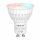 MiBoxer 2.4GHz GU10 LED Leuchtmittel | Gehäusefarbe: Weiß | 4W | 320 lm | 25° | Steuerung ü. Fernbedienung | RGB+CCT l FUT103