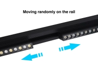 MiBoxer 10W Downlight schwenkbar l 48V l Magnetisch l CCT l ZigBee 3.0 + 2.4GHz l schwarz l MG2-10F-RF