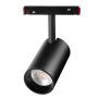 MiBoxer 12W Dual 3-Phasen-Strahler  l 48V l Magnetisch l CCT l ZigBee 3.0 + 2.4GHz l schwarz l MF2-12A-RF