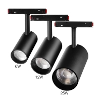 MiBoxer 6W Strahler l 48V l Magnetisch l RGB + CCT l ZigBee 3.0 + 2.4GHz l schwarz l MS5-06B-RF