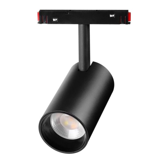 MiBoxer 12W 3-Phasen-Strahler  l 48V l Magnetisch l RGB + CCT l ZigBee 3.0 + 2.4GHz l schwarz l MF2-12A-RF