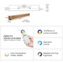 MiBoxer 24W 3-Phasen-Linear l 48V l Magnetisch l DUAL WHITE CCT l ZigBee 3.0 + 2.4GHz l schwarz l MF5-24A-RF