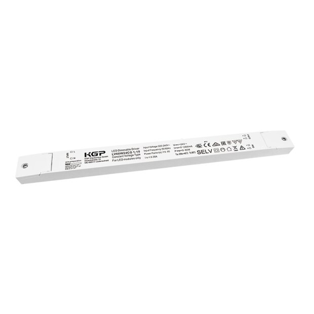 KGP LED-Netzteil Slim 24V 60W  LV60W24CG