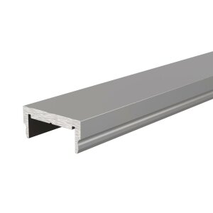 Profil, Trägerprofil, Profil-Träger T-02-20, AH-01-20 Serie, Aluminium, Silber, Tiefe: 1000 mm, Brei