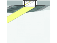 Hagemann LED Profil 2m | Trockenbauprofil breit | Alu eloxiert| Recessed 5  inkl. Abdeckung