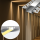Hagemann LED Profil 2m | Trockenbauprofil breit | Alu eloxiert| Recessed 5  inkl. Abdeckung