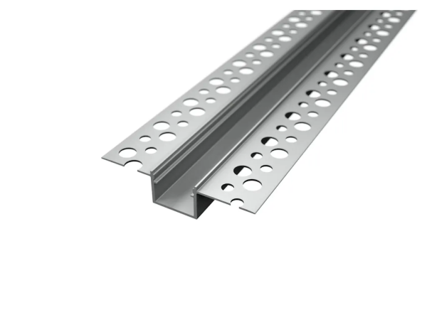 Hagemann LED Profil 2m | Trockenbauprofil schmal | Alu eloxiert| Recessed 9  inkl. Abdeckung
