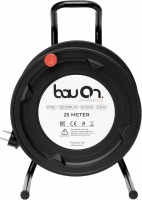 bauOn. 230V LED-Trommel 25m – Baustellenbeleuchtung mit Netzteil zur professionellen Anwendungen
