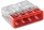 WAGO 2273-204 COMPACT-Verbindungsdosen 4x - klemme,für eindrähtige Leiter,max.2,5mm² (100Stück)