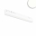 Track48 Linearleuchte 30cm weiß, 10W, 120°, 48V DC, 4000K, CRI90, prismatisch, Line+, DALI dimmbar