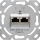 Unterputz Einsatz CAT6, 2×8 geschirmt