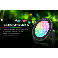 MiBoxer 2.4GHz Gartenleuchte RGB+CCT, 9W, IP66, 900lm, FUTC02
