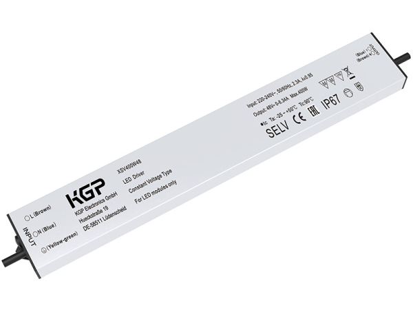 KGP LED-Netzteil Slim CV 48V 400W XSV400W48CG IP67