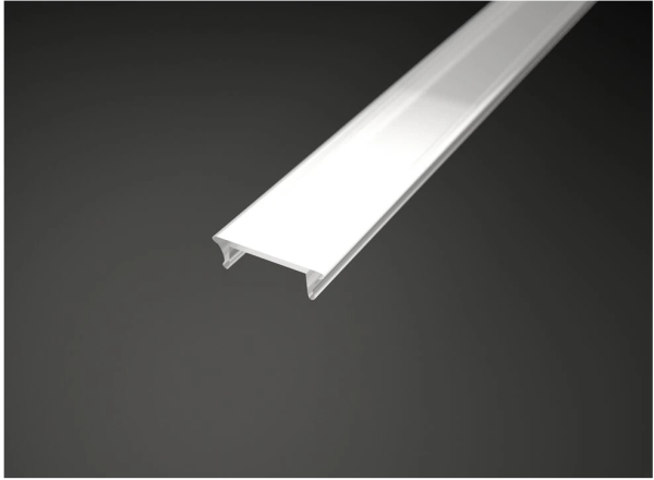 2m Abdeckung für Trockenbauprofil, milchig, universal,LP-UNICOV3-MLK