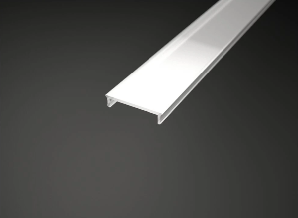 2m Abdeckung für Trockenbauprofil für RECESSED 5, milchig,LP305-MILKC