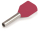 RED Zwillingsaderendhülse iso. 2x10qmm 12mm - rot 2250-30-0067 (25Stück)