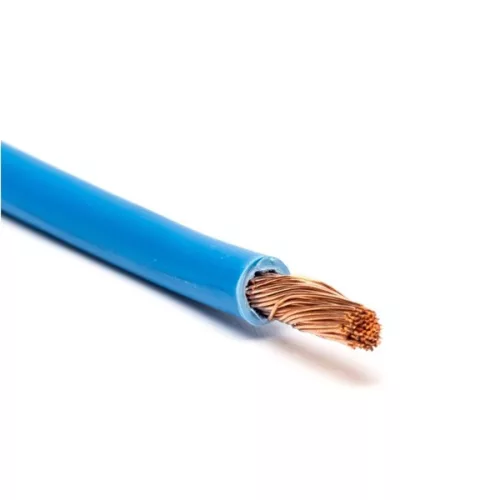 H07V-K 10 hellblau Eca Ring PVC Verdrahtungsleitung flexibel RAL5015 (100Meter)