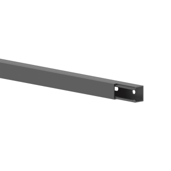 GGK 3630 LFG 15x15-9005 Leitungsführungskanal PVC m.Bodenlochung schwarz 2Meter