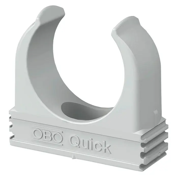 OBO 2955 M25 Quick-Schelle M25 PP lichtgrau RAL7035 2149016