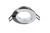 Einbaustrahler - Samsola, Round, glänzend, Silber