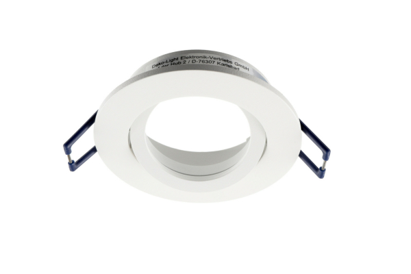 Einbaustrahler - Samsola, Round, Weiß