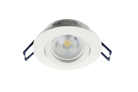 Einbaustrahler - Samsola, Round, Weiß