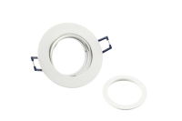 Einbaustrahler - Samsola, Round, Weiß