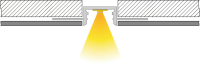Profil - Trockenbau-Profil, EU-10-12, 3m, Silber
