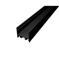 Hagemann LED Profil 2m | Nutenprofil | schwarz | Surface...
