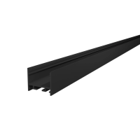 Hagemann LED Profil 2m | Nutenprofil | schwarz | Surface...