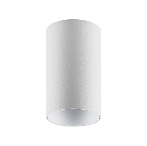 Deckenaufbauleuchte - Can IP20, 1x 7,5 W GU10, Weiß