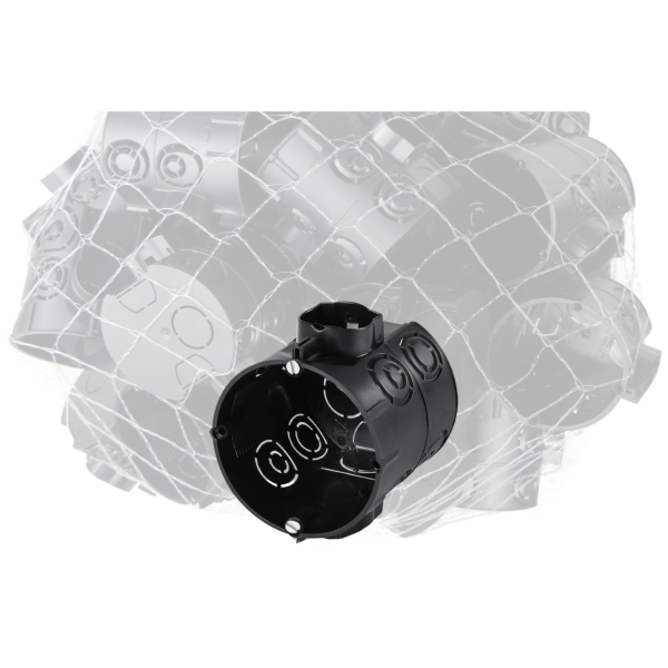 25 Stück | f-tronic UP Gerätedose D=60mm E107M25S 65mm tief m.Geräteschrauben 7310132