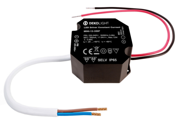 Netzgerät (CC, DC) dimmbar - OCTO, DIM, CC, RSM-12-350T/12W